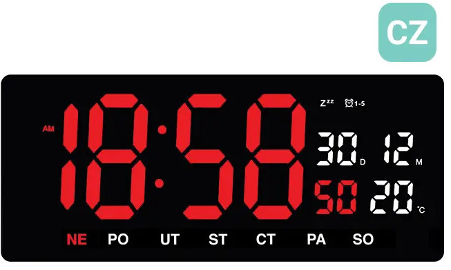 JVD Digitální hodiny DH3604.3