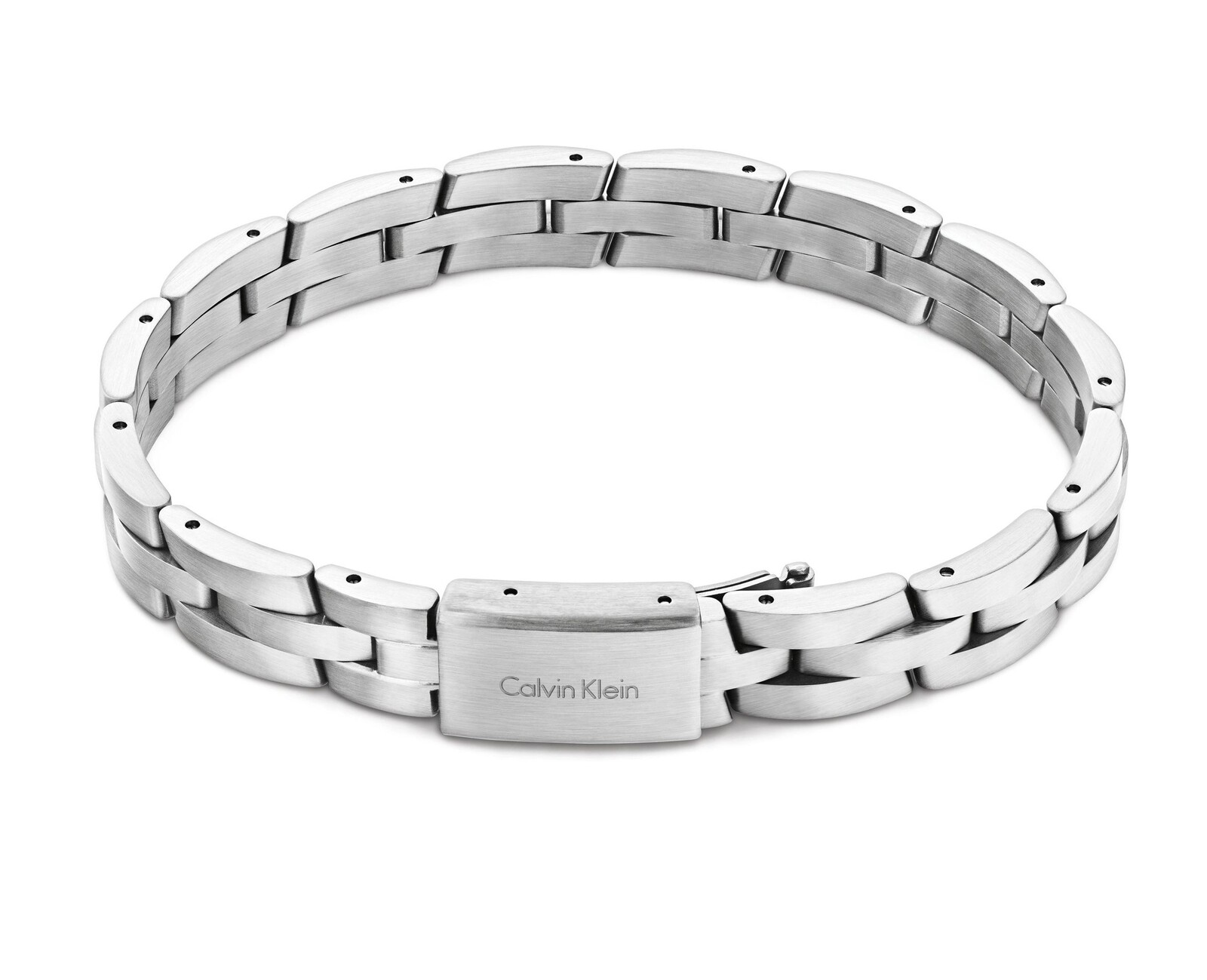 Calvin Klein Fashion ocelový náramek pro muže Link 35000065