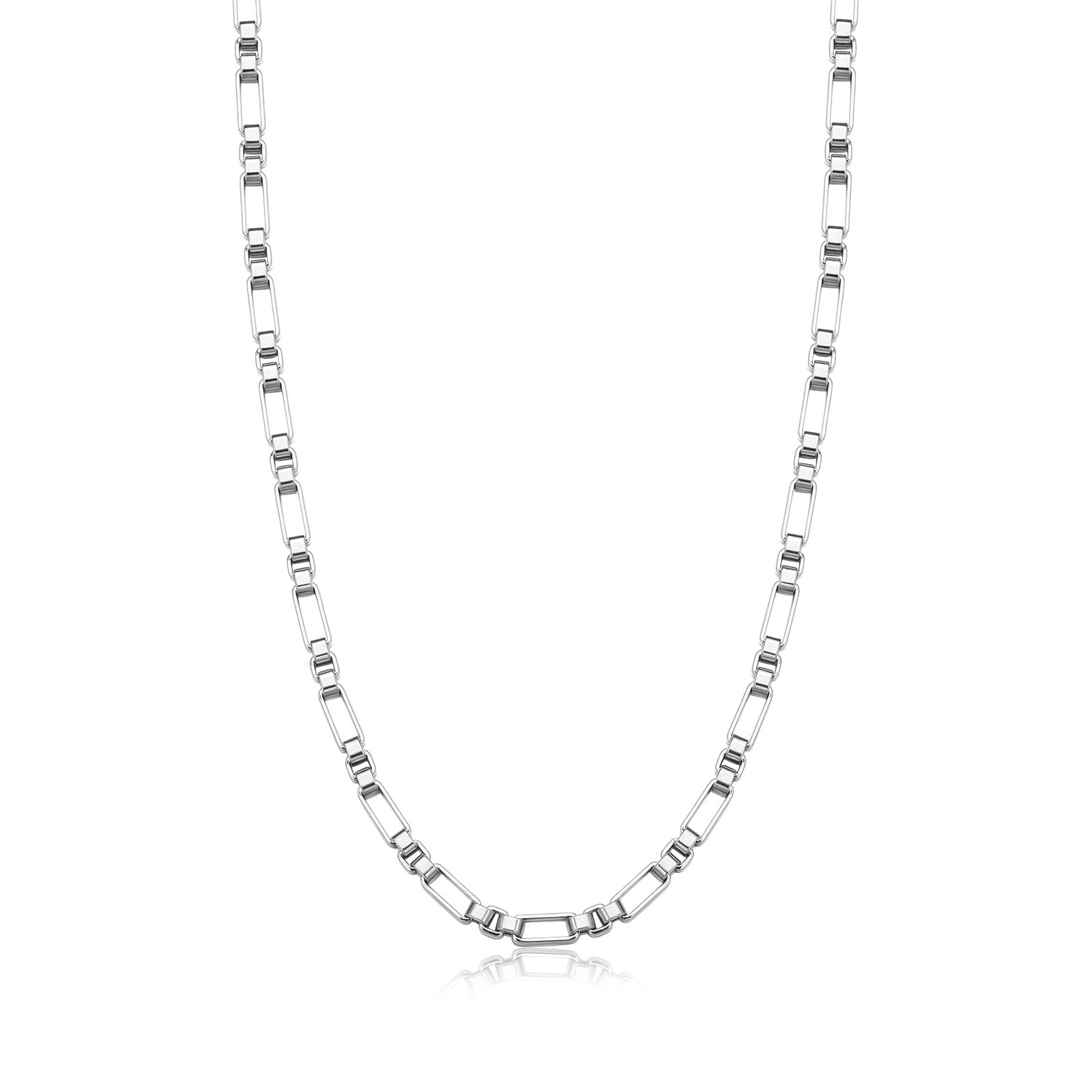 S'Agapõ Slušivý ocelový řetízek pro muže Ripple SRP90