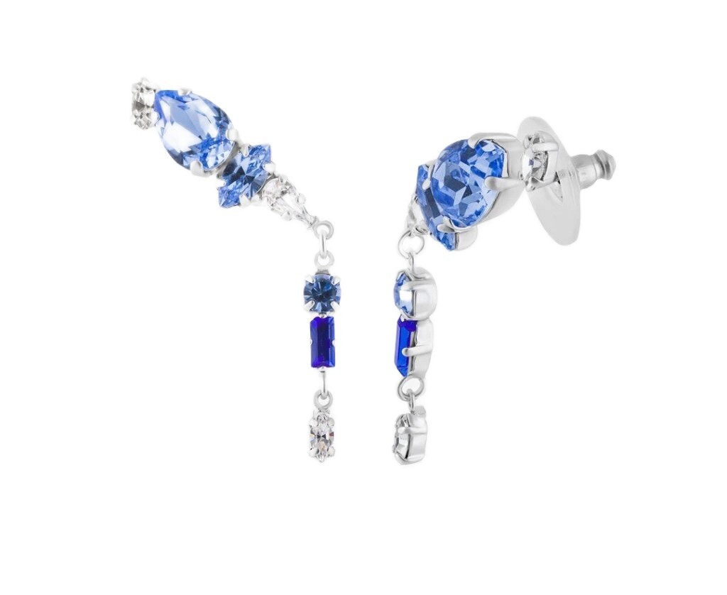 Preciosa Náušnice s křišťálem Preciosa Splash Spotlight 2634 58