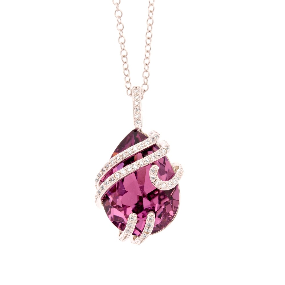 Oliver Weber Elegantní náhrdelník s krystaly Lumiere 12494 219