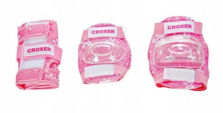 Croxer Fibre pink, dětské sada chráničů POUZE S (VÝPRODEJ)
