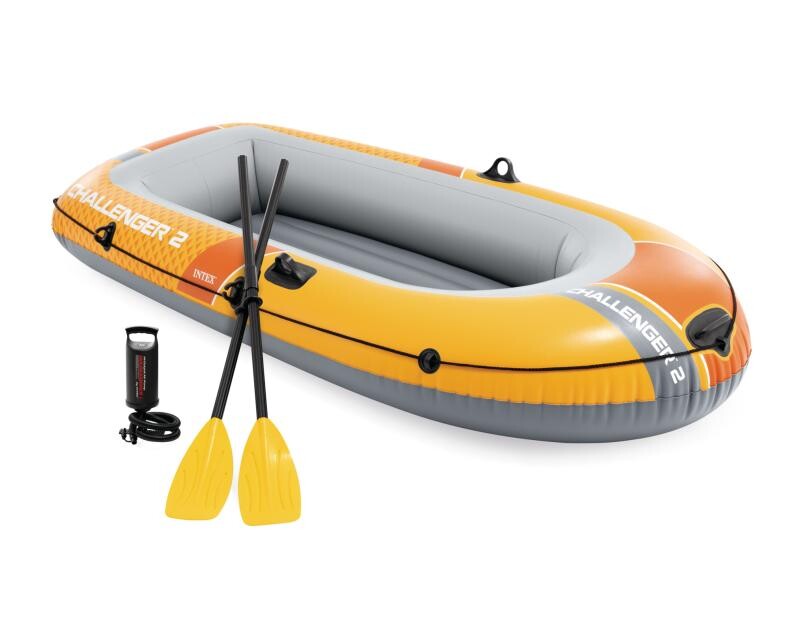 Intex 66312 Nafukovací člun Challenger 2 Set - 236 x 114 x 41 cm