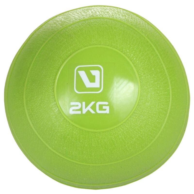 LiveUp Weight ball míč na cvičení zelená