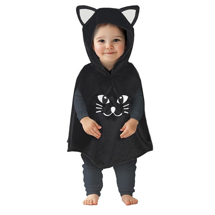 Kostým dětský Kočička černá 18-24 měsíců