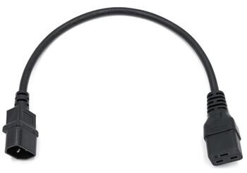 XtendLan Propojovací kabel 230V (C19 na C14) 0,4m