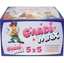 Sada Gaudi MAX Party 20ml 5x5 ks miniatur