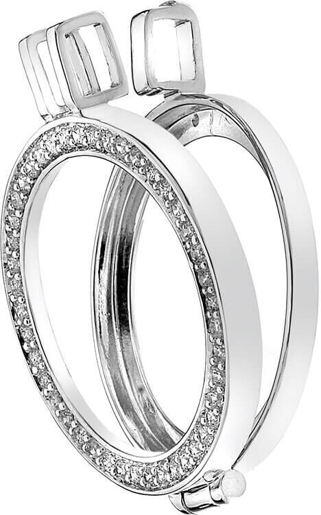 Hot Diamonds Přívěsek Emozioni Reversible Coin Keeper DP486-DP487 3,3 cm