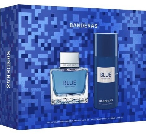 Antonio Banderas Blue Seduction For Men - EDT 100 ml + deodorant ve spreji 150 ml
