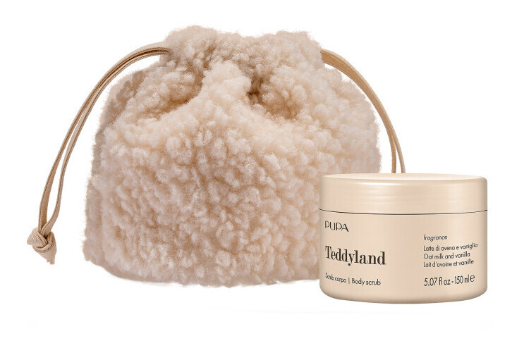 PUPA Milano Tělový peeling Oat Milk and Vanilla Body Scrub 150 ml