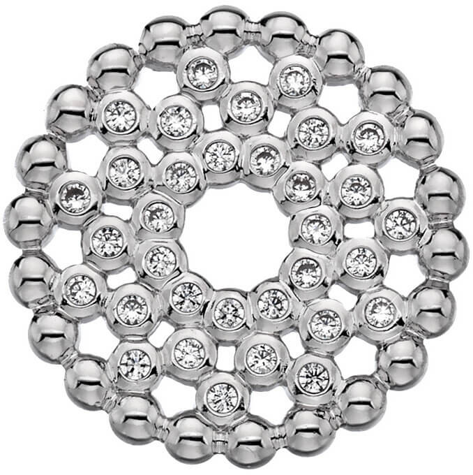 Hot Diamonds Přívěsek Hot Diamonds Emozioni Alloro Innocence Coin EC458-EC489 3,3 cm