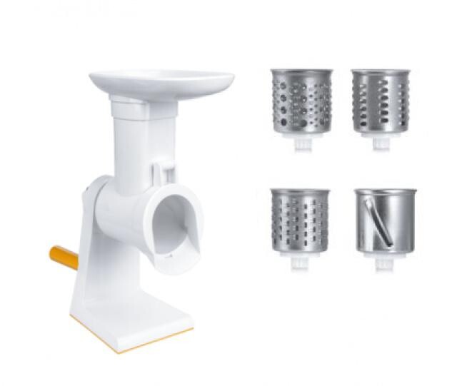 AJS Welco ruční mlýnek na strouhání zeleniny, 4 nástavce