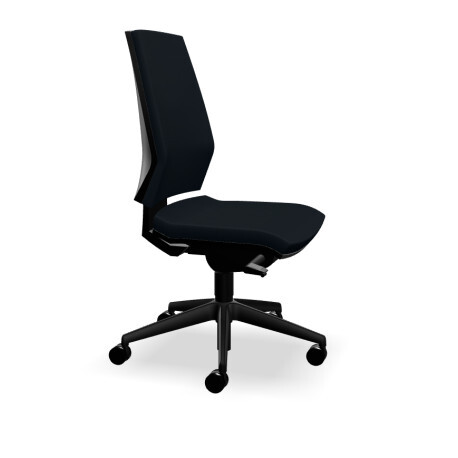 LD seating Kancelářská židle STREAM 280-SYS černá bez područek Mechanika bez posuvu sedáku GALERIE - Čalounění LD seating LÁTKY 1 / DINO, ERA, ONE 2021