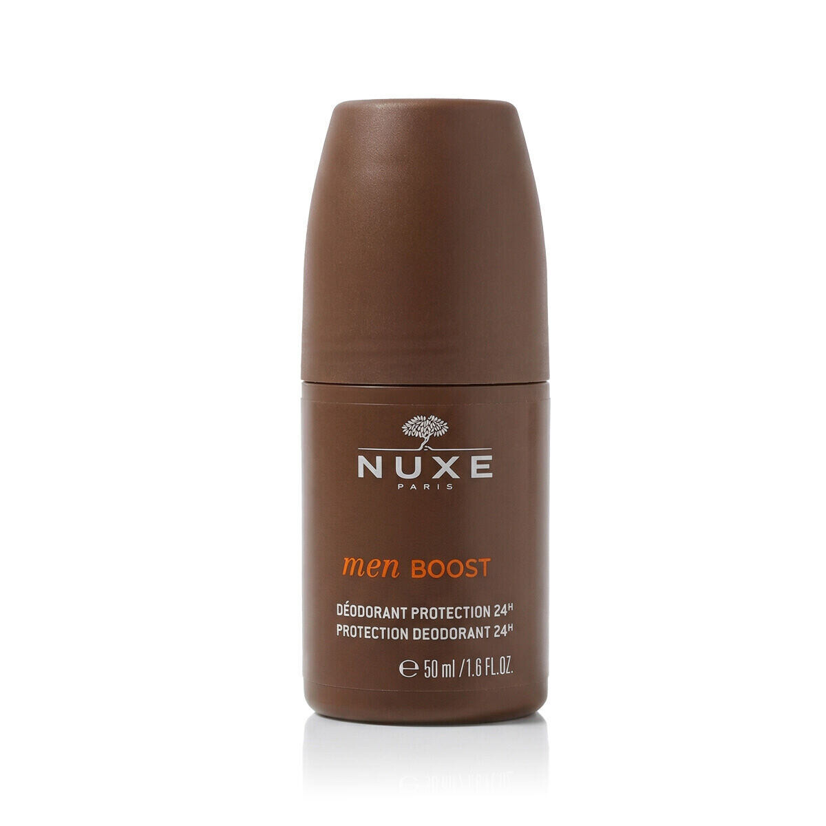 NUXE Men [BOOST]³ Protection Deodorant deodorant s hydratačním účinkem a dřevitě-kořeněnou vůní 50 ml pro muže