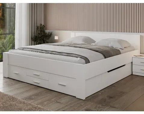 Postel Iwetta 180x200 cm, bílá