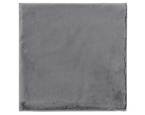 Koupelnová předložka Králík 50x50 cm, tmavě šedá