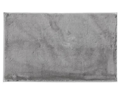 Koupelnová předložka Králík 50x80 cm, stříbrná