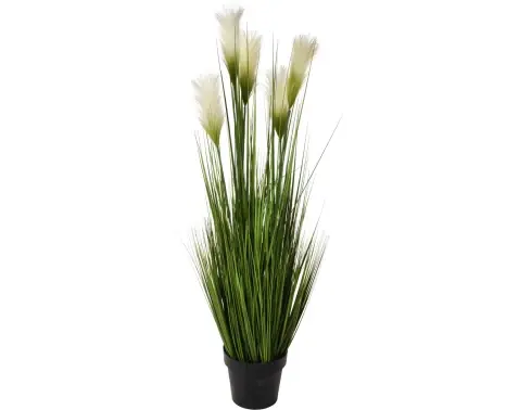 Umělá rostlina Kvetoucí tráva, 118 cm