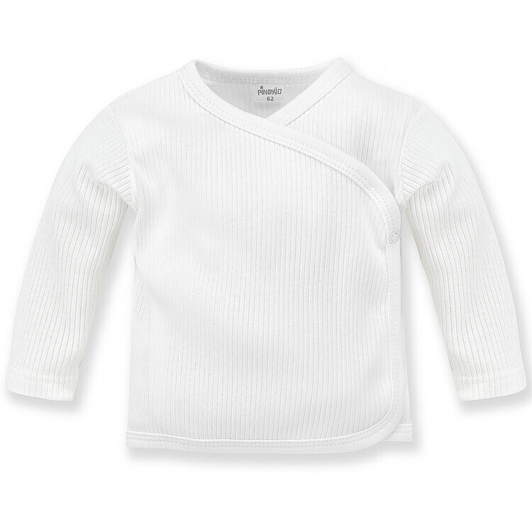 PINOKIO Košilka vroubkovaná zavinovací Lovely Day uni bílá vel. 68