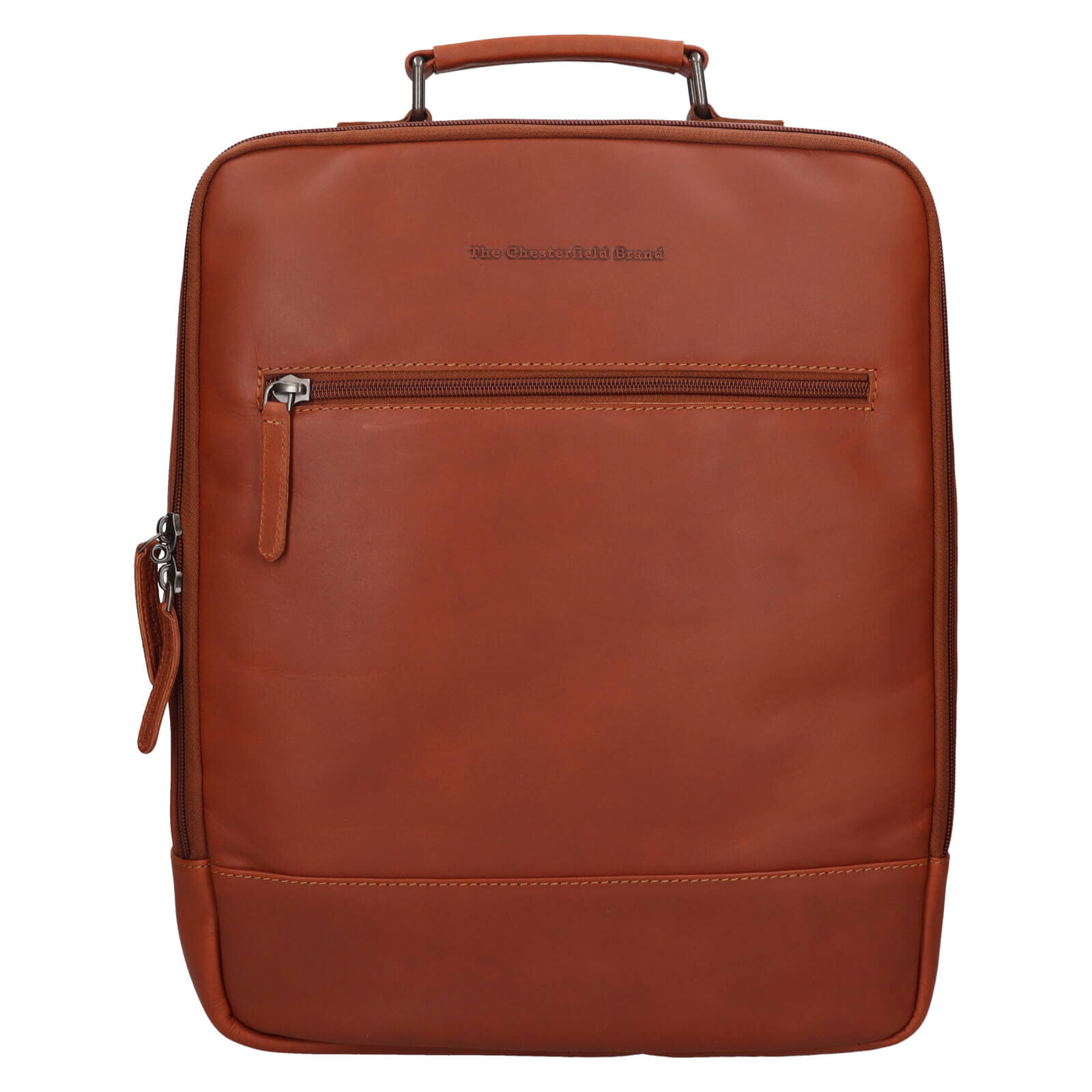 Cestovní kožený batoh The Chesterfield Brand Jamaica - koňak