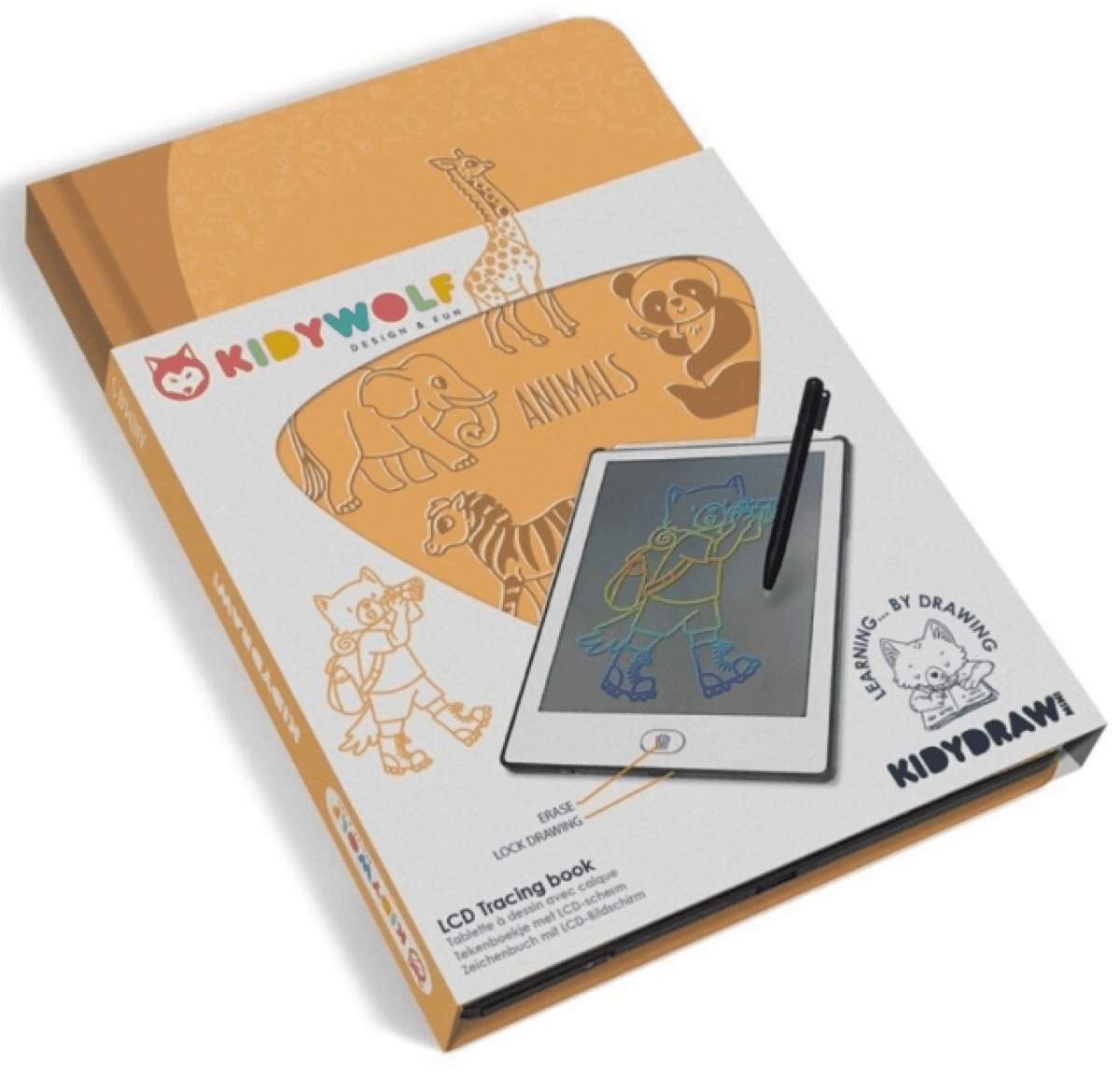 Kreslicí tablet Kidydraw MINI - zvířata