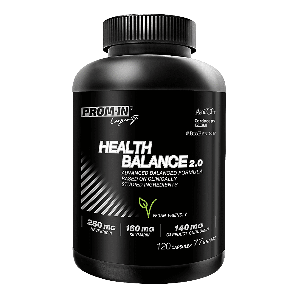 PROM-IN Health balance longevity 2-0 120 kapslí