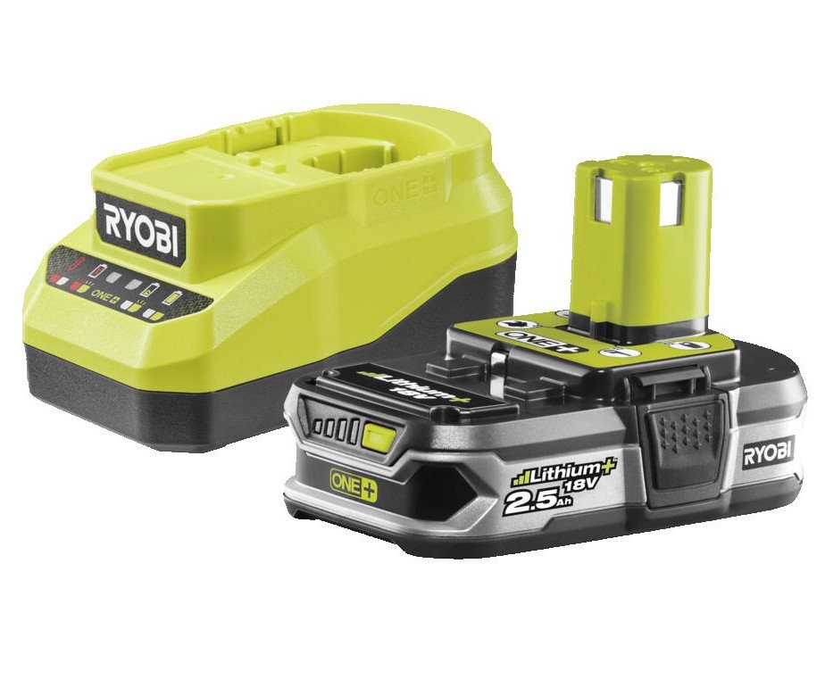 Ryobi RC18120A-125 ONE+ akumulátor 2.5Ah + nabíječka 18V