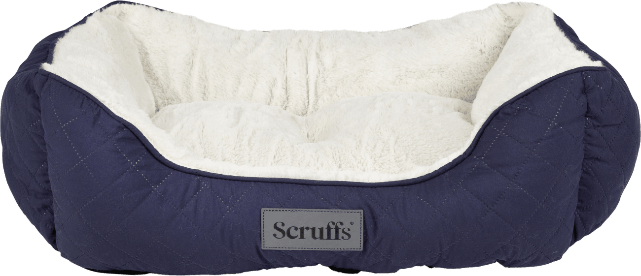 Pelech Scruffs Wilton Box Bed modrý S 50×40cm