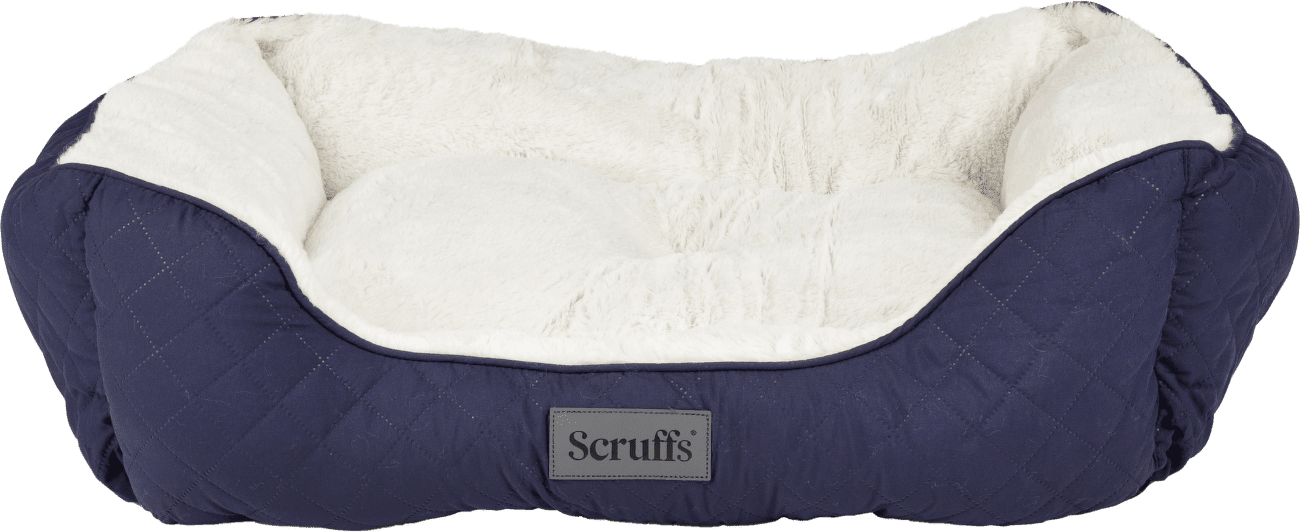 Pelech Scruffs Wilton Box Bed modrý L 75×60cm