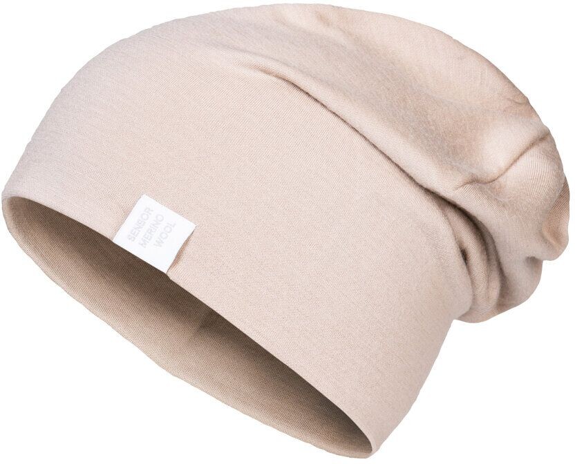SENSOR ČEPICE MERINO EXTREME UP almond beige Velikost: UNI 8592837111056