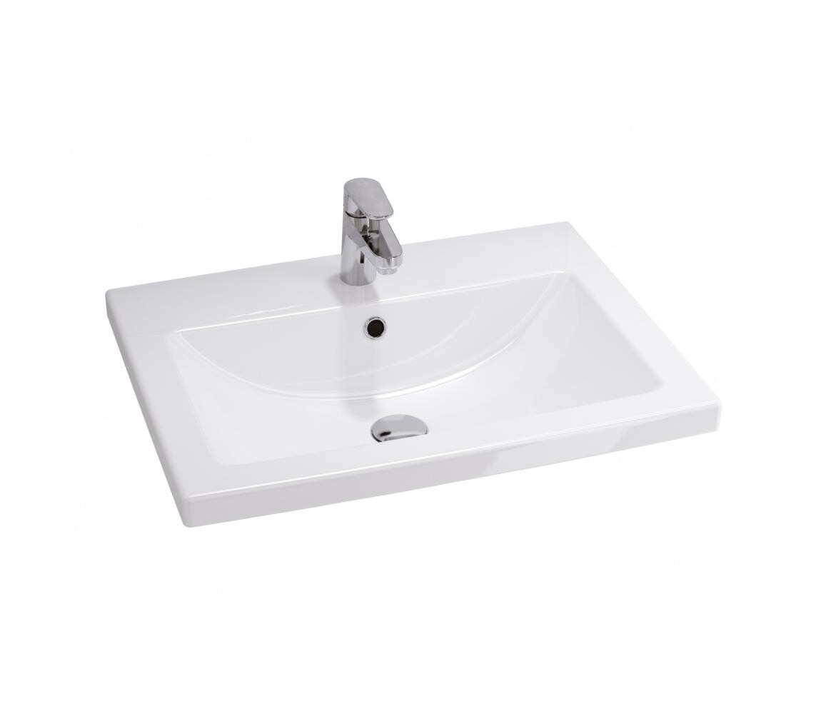 Cersanit K32-003-BOX - Zápustné umyvadlo COMO 45x60 cm keramika/lesklá bílá K32-003-BOX