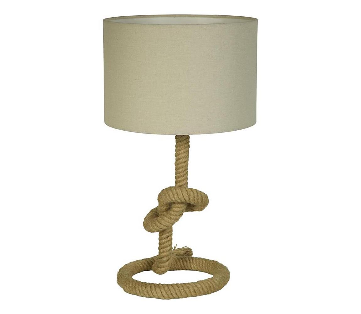 Searchlight EU78410 - Stolní lampa ROPE 1xE27/60W/230V EU78410