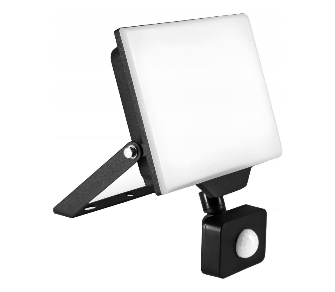 SmartLED LED Venkovní reflektor se senzorem LED/50W/230V 4500K IP65 černá 5847