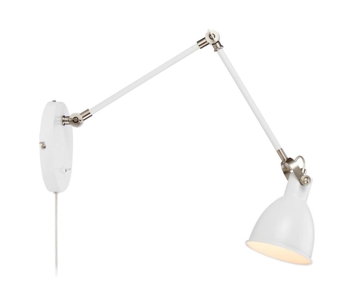 Markslöjd 108249 - Nástěnná lampička HOUSE 1xE14/40W/230V bílá 108249