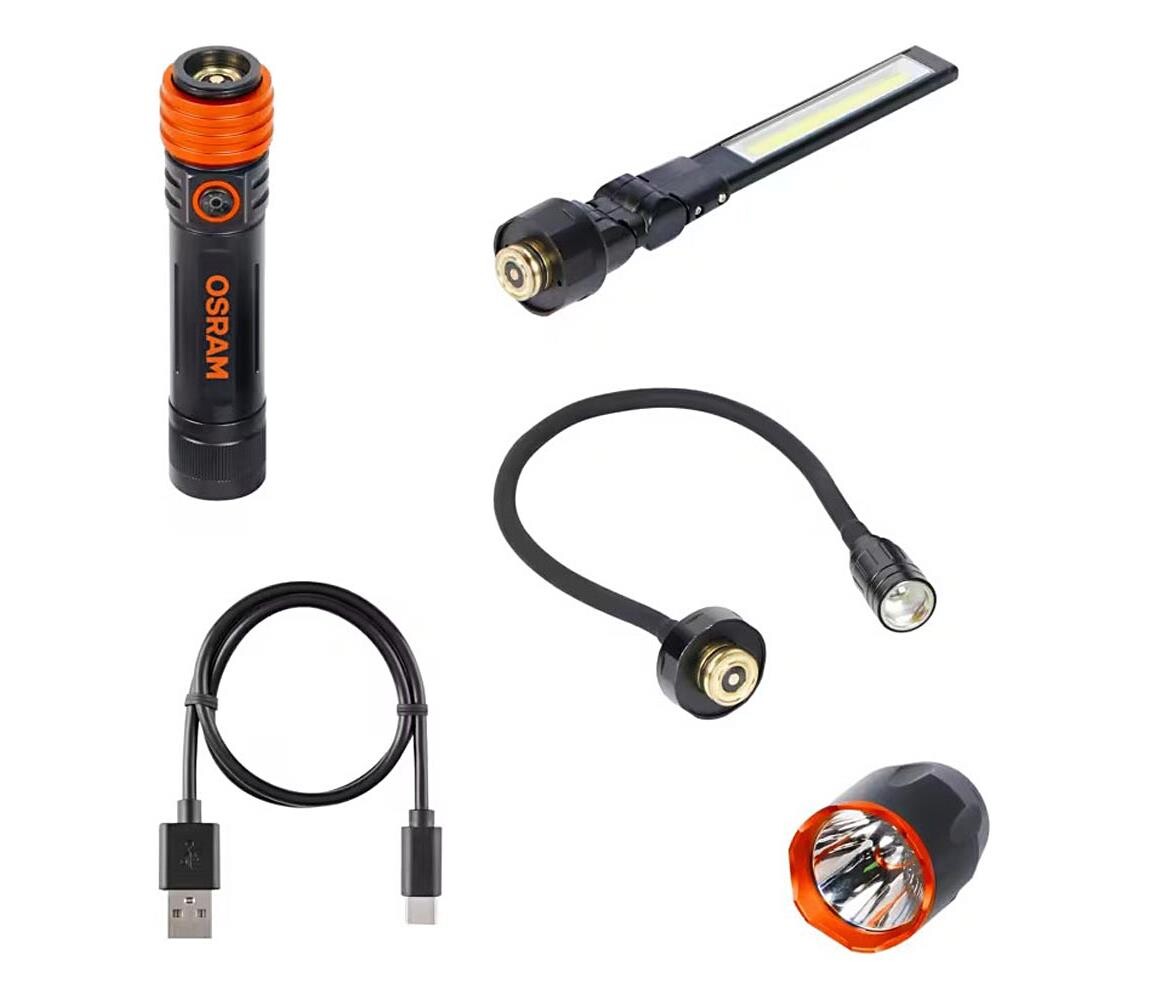 Osram - LED Stm. inspekční svítilna do auta 3v1 LEDINSPECT LED/5W/5V 4000 mAh LEDIL417