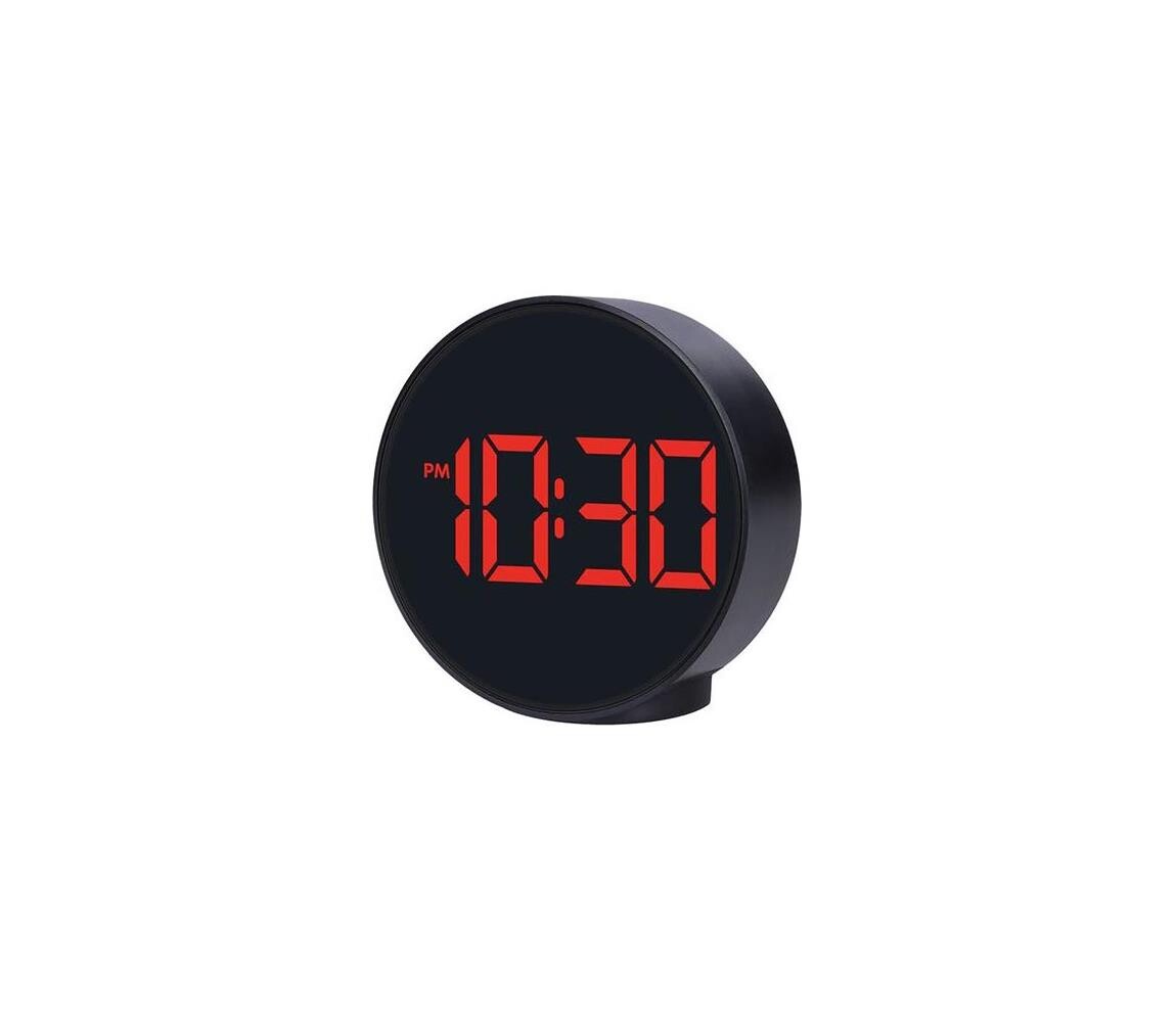 CA09B - Digitální hodiny s budíkem 5V/3xAAA CA09B