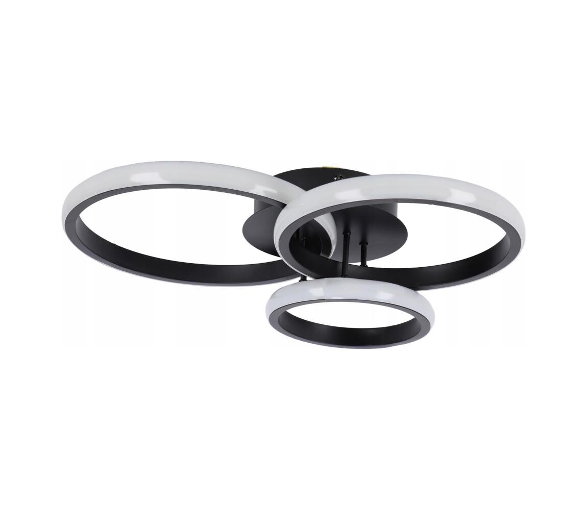 SmartLED LED Stmívatelné stropní svítidlo LED/70W/230V 3000-6500K černá + DO 6867