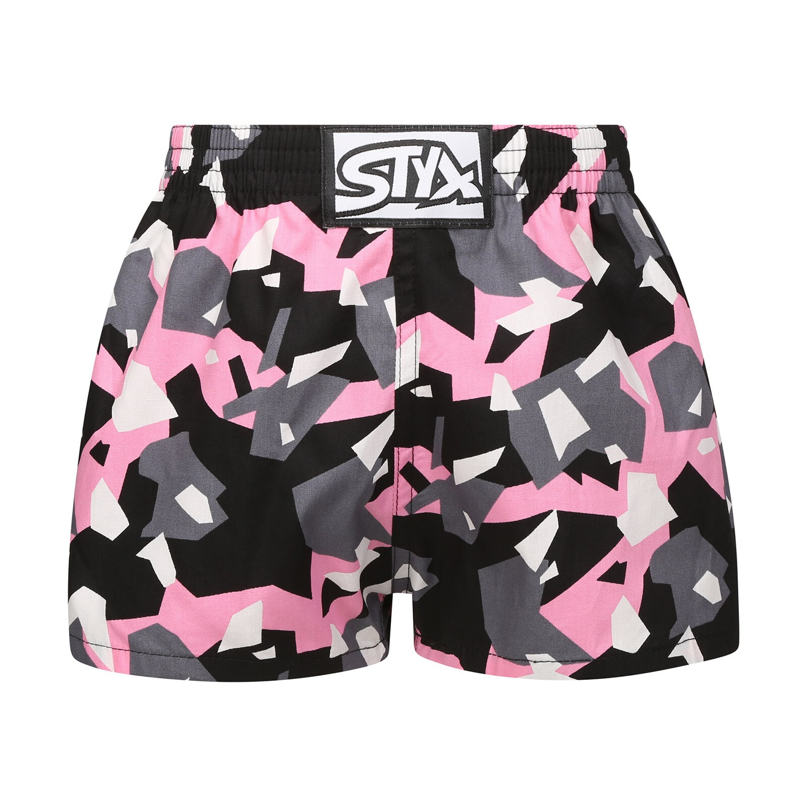 Dětské trenky Styx art klasická guma maskáč hranatý (J1950) 6-8 let, trenýrky