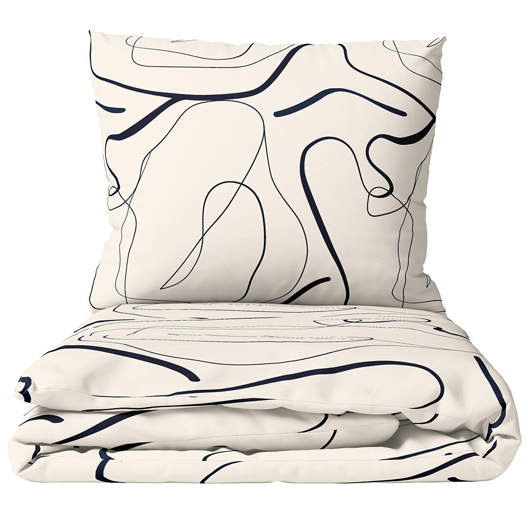 TipTrade Bavlněné povlečení 140x200 + 70x90 cm - Mistari