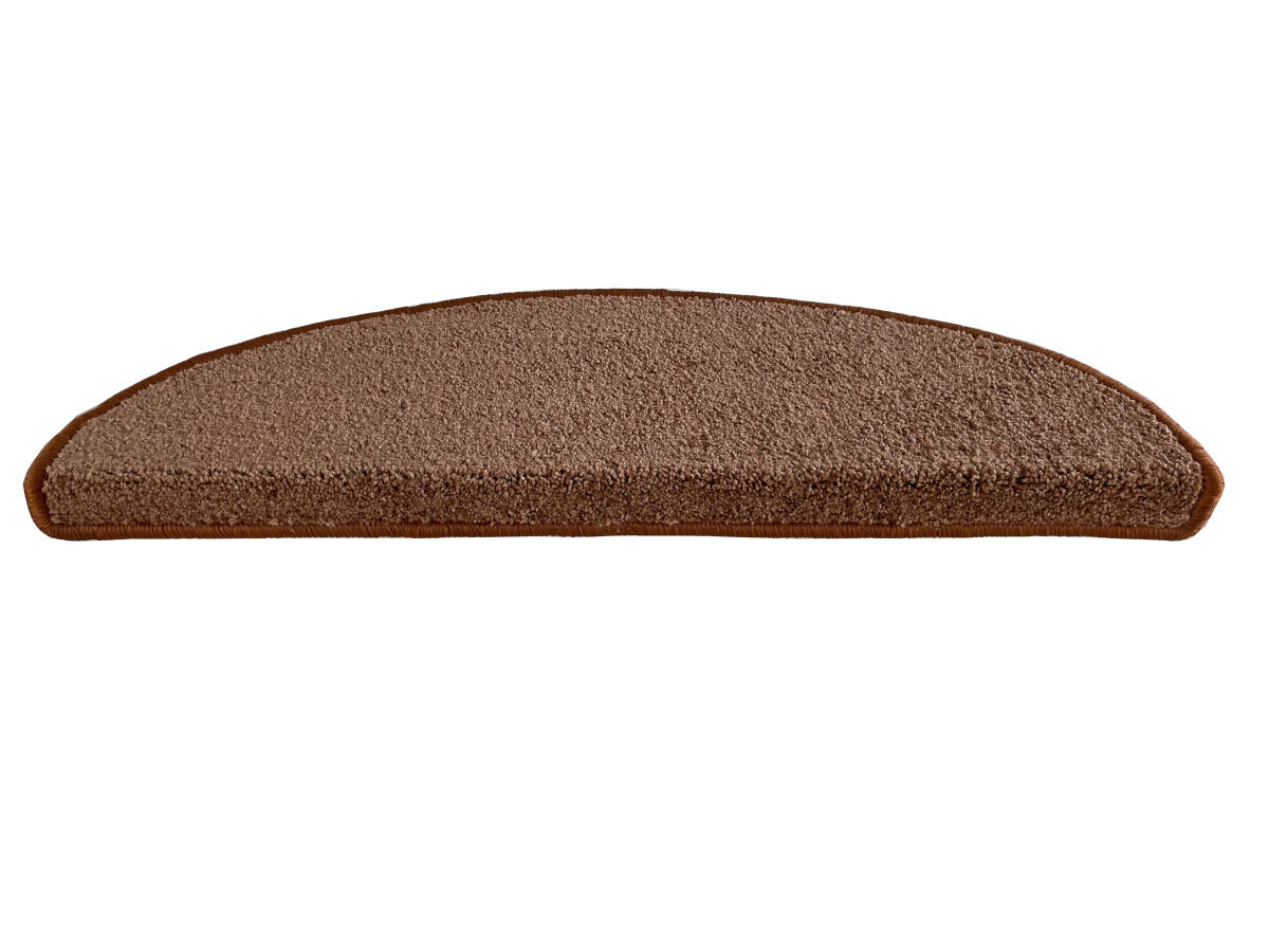 Nášlapy na schody Capri měděný půlkruh, samolepící - 24x65 půlkruh (rozměr včetně ohybu) Vopi