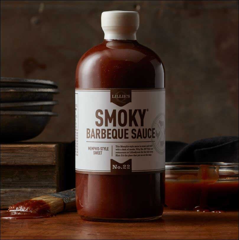 LILLIE'S BBQ omáčka SMOKY 550g