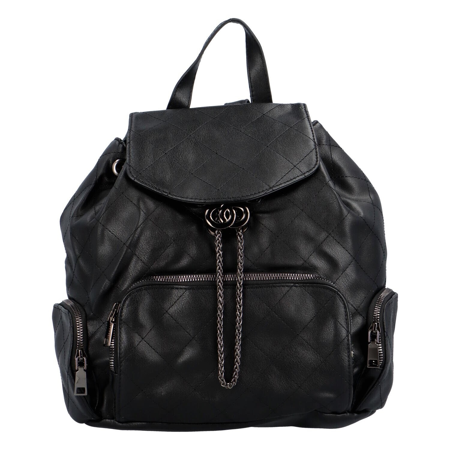 Dámský batoh černý - Maria C Nansy černá