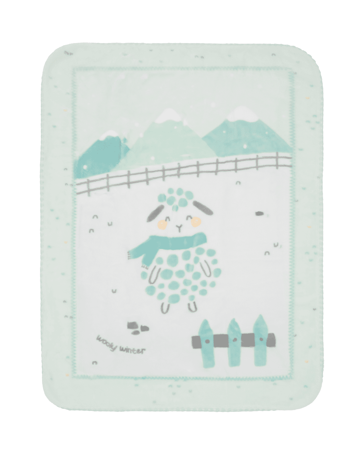 KIKKABOO Dětská deka Super Soft 140x110 cm Sleepy Sheep