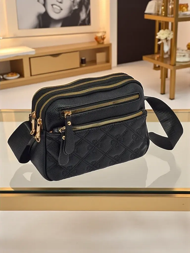 Resti Small women's eco-leather handbag Ebony Glow