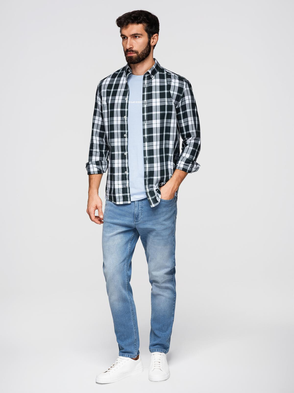 Pánské džíny Ombre CARROT FIT