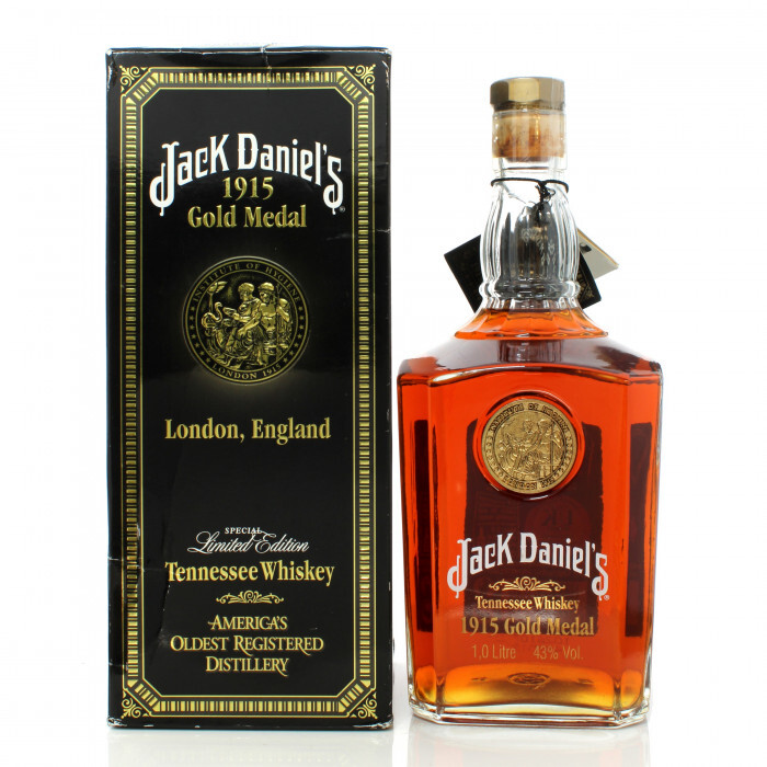 Jack Daniel's Jack Daniel's Gold Medal 1915 London  43% 1l