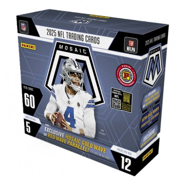 2025 Panini Mosaic NFL Football Hobby Box International