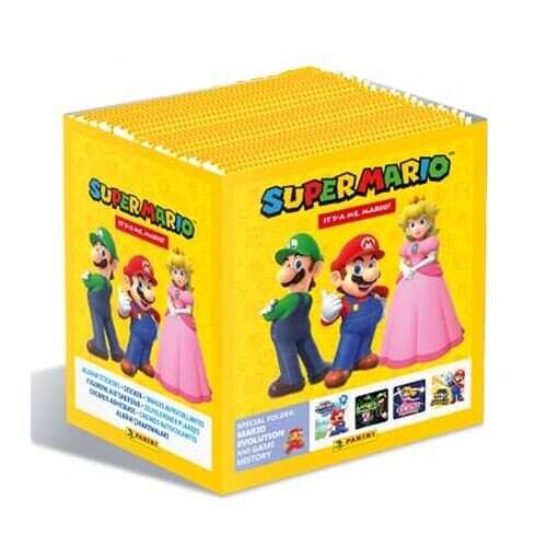 Super Mario 2 - box samolepek - 36 balíčků