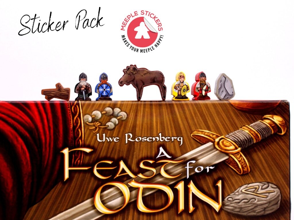 MeepleStickers Samolepky pro Hostina pro Ódina