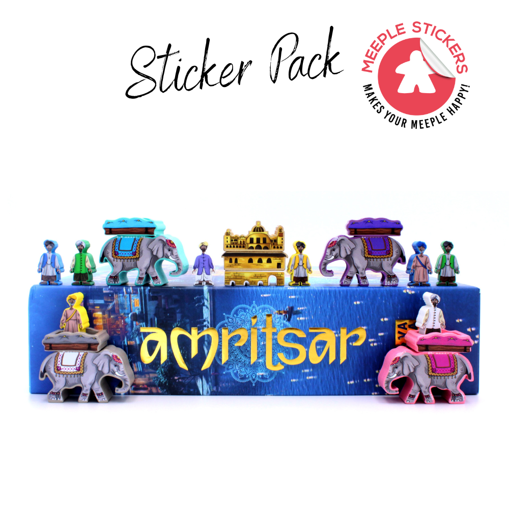 MeepleStickers Samolepky pro Amritsar